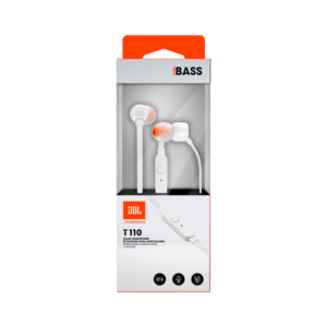 Fone jbl t110 branco