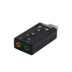 Placa de som usb 7.1